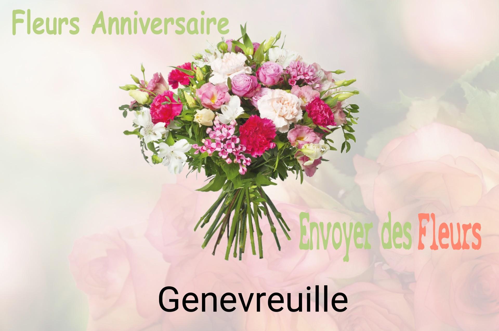 Bouquet de fleurs d’anniversaire livré à Genevreuille